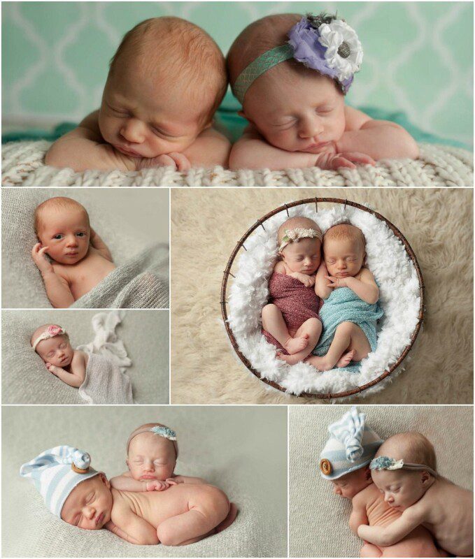 Twins Newborn Photographer 