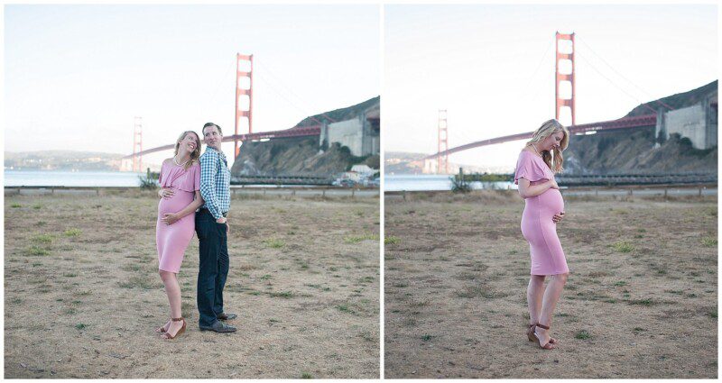 Golden Gate Bridge Maternity Session